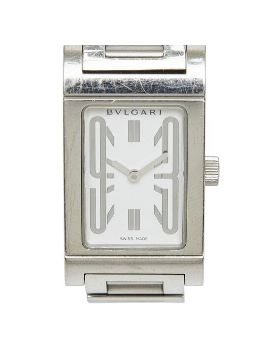 Bvlgari Rettangolo Watch Stainless Steel main image 6